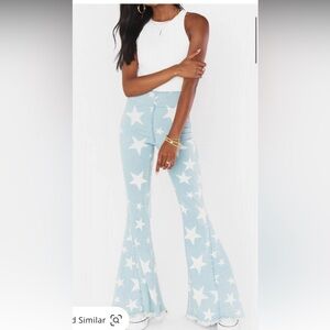 Show Me Your Mumu Star Flare Jeans